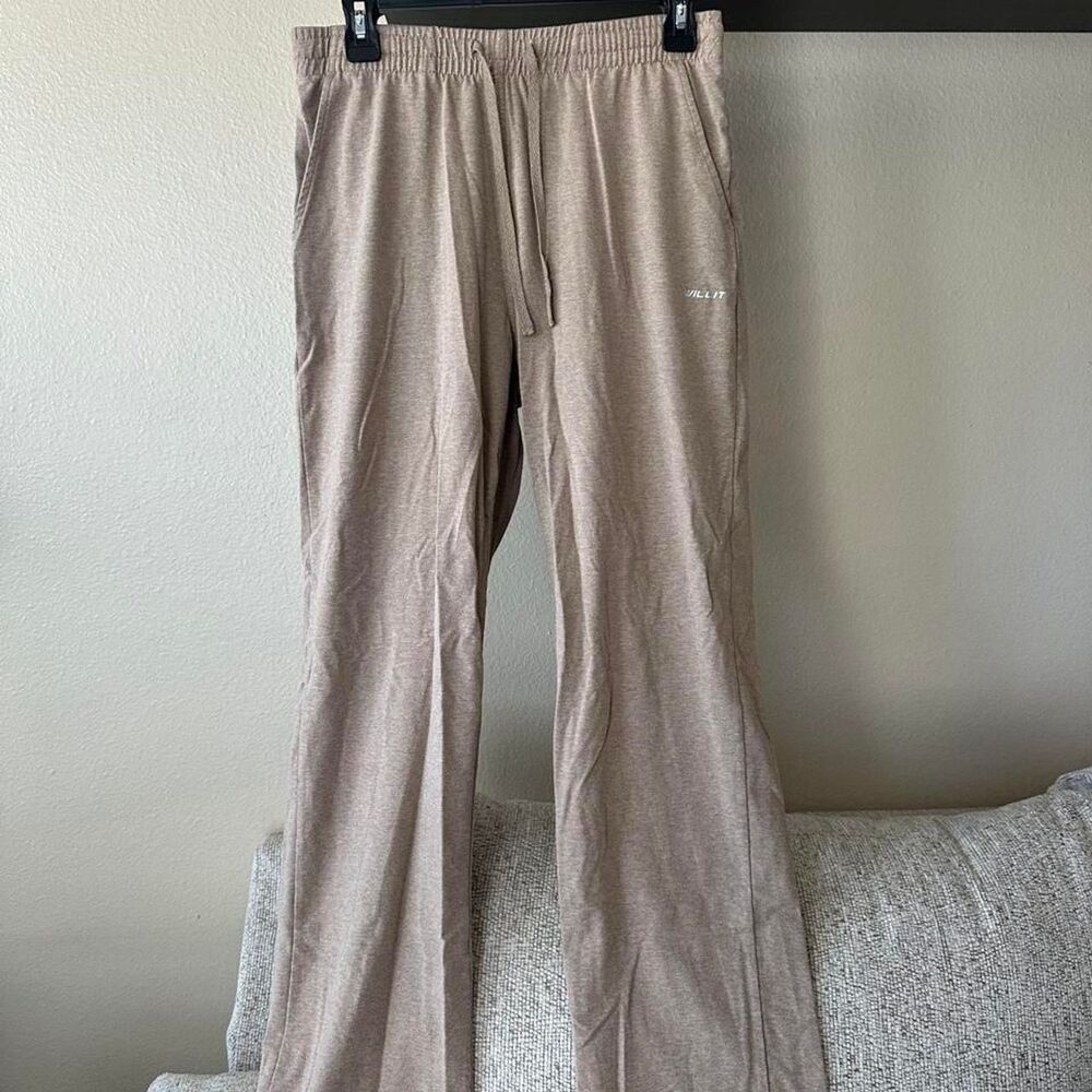 Unbranded Men's Tan and Gold Joggers-tracksuits